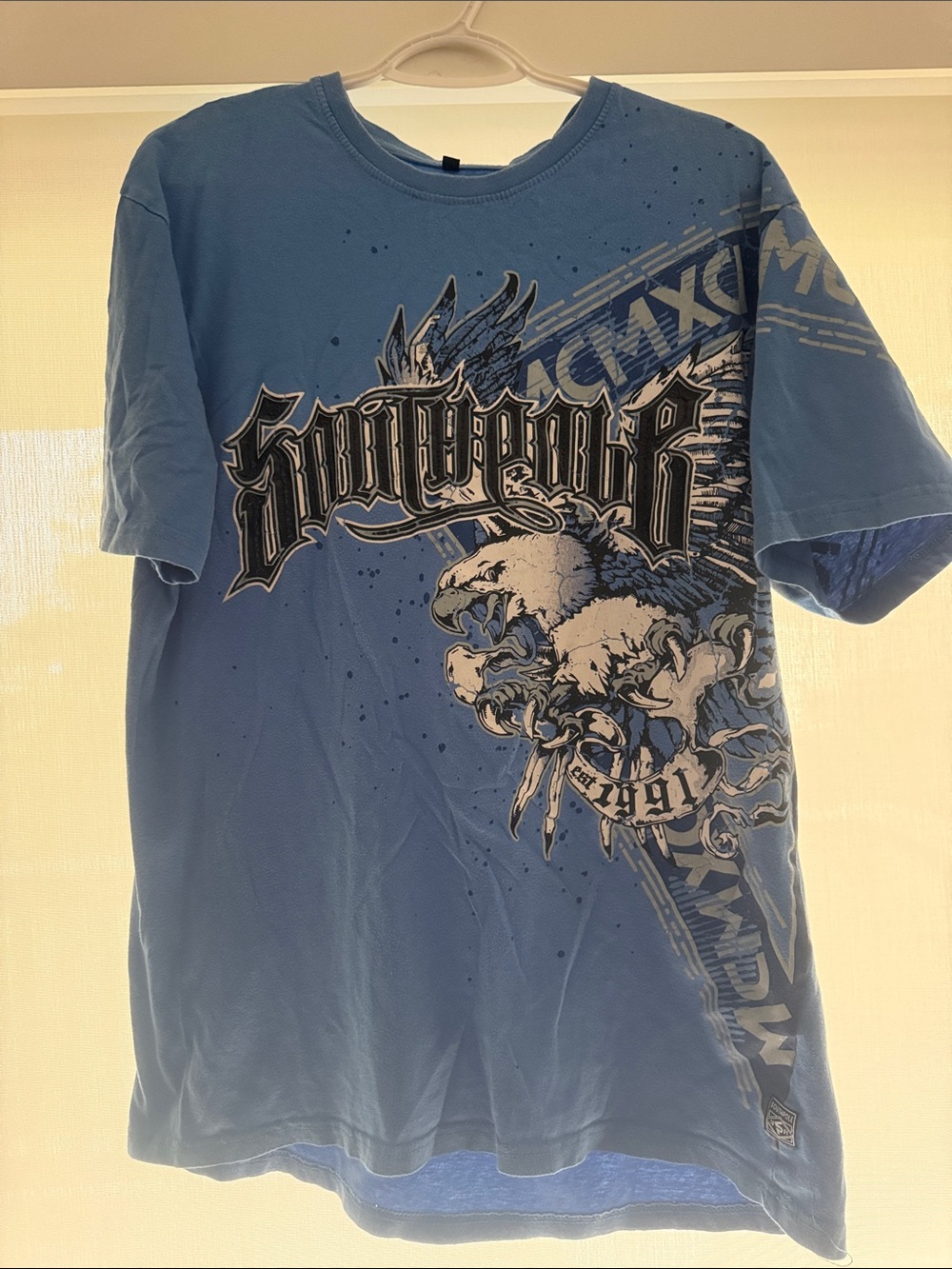South Pole Men's Vintage Blue Tee